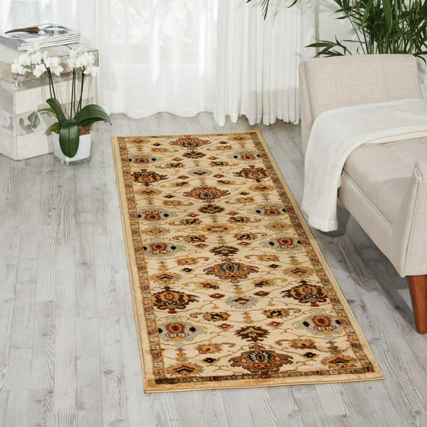 2'2 x 7'3 Nourison Atash Grey Runner Area Rug 2-Feet 2-Inches by 7-Feet 3-Inches 2'2 x 7'3 Nourison Atash Grey Runner Area Rug 2-Feet 2-Inches by 7-Feet 3-Inches